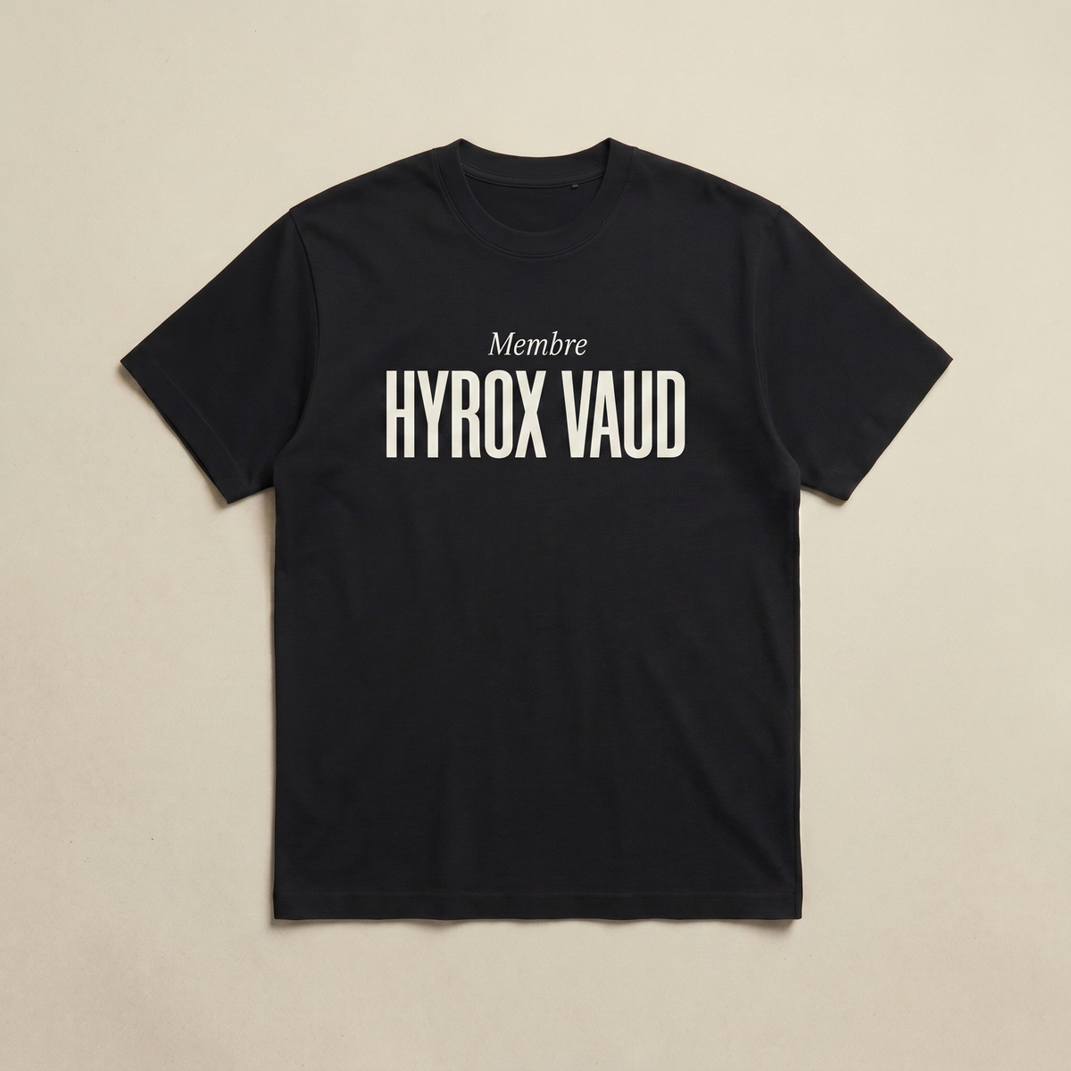 Noir - Membre - Hyrox Vaud Tee