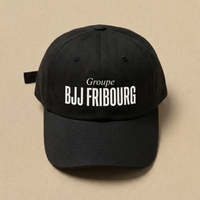 Noir - Groupe - BJJ Fribourg Casquette