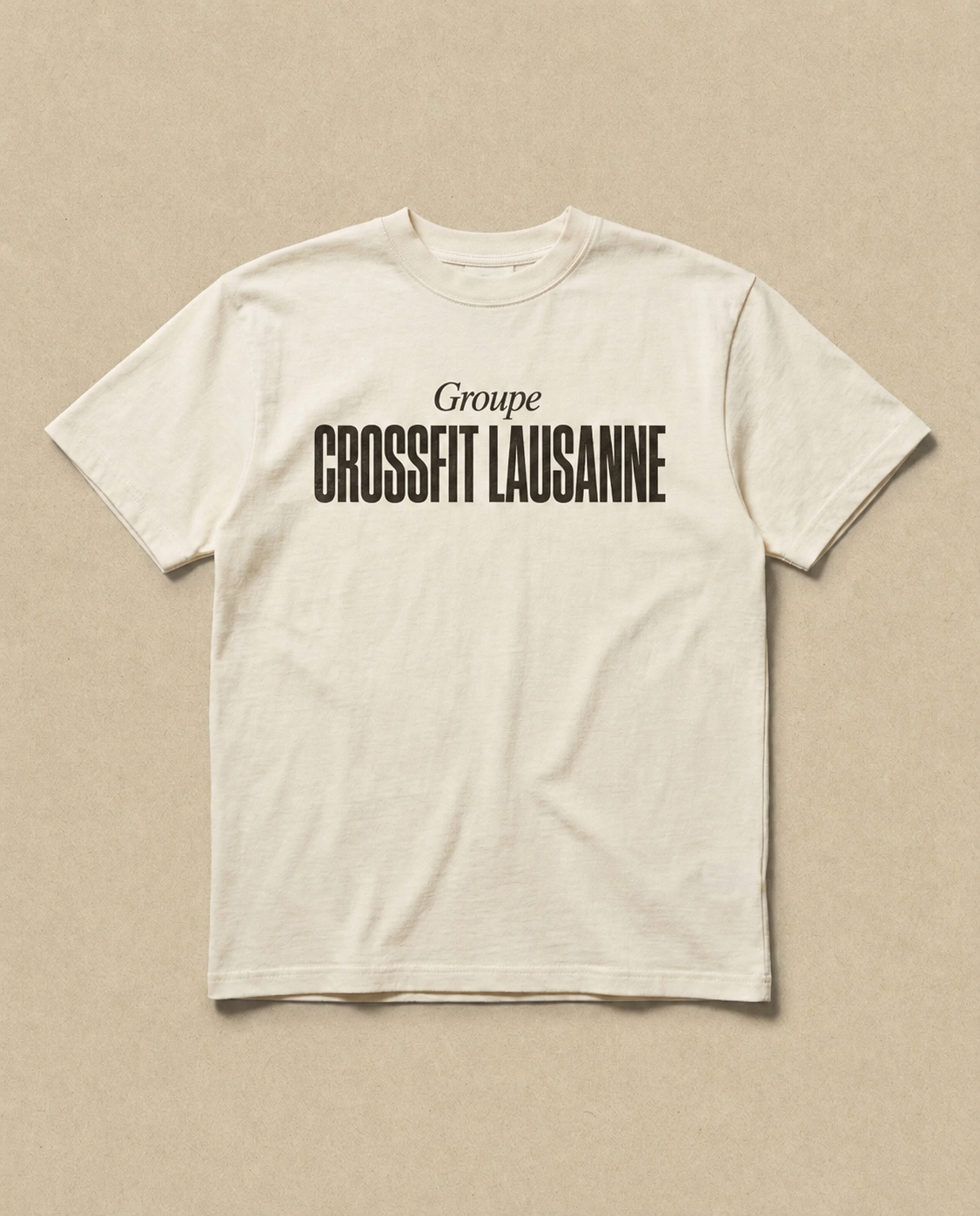 T-shirt blanc RILASSI — Groupe Crossfit Lausanne