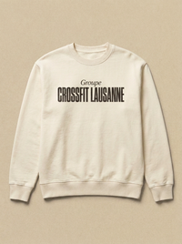 Blanc - Groupe - CrossFit Lausanne Sweatshirt