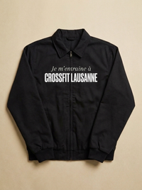 Noir - Je m'entraine a - CrossFit Lausanne Veste