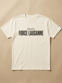Blanc - Membre - Force Lausanne Tee