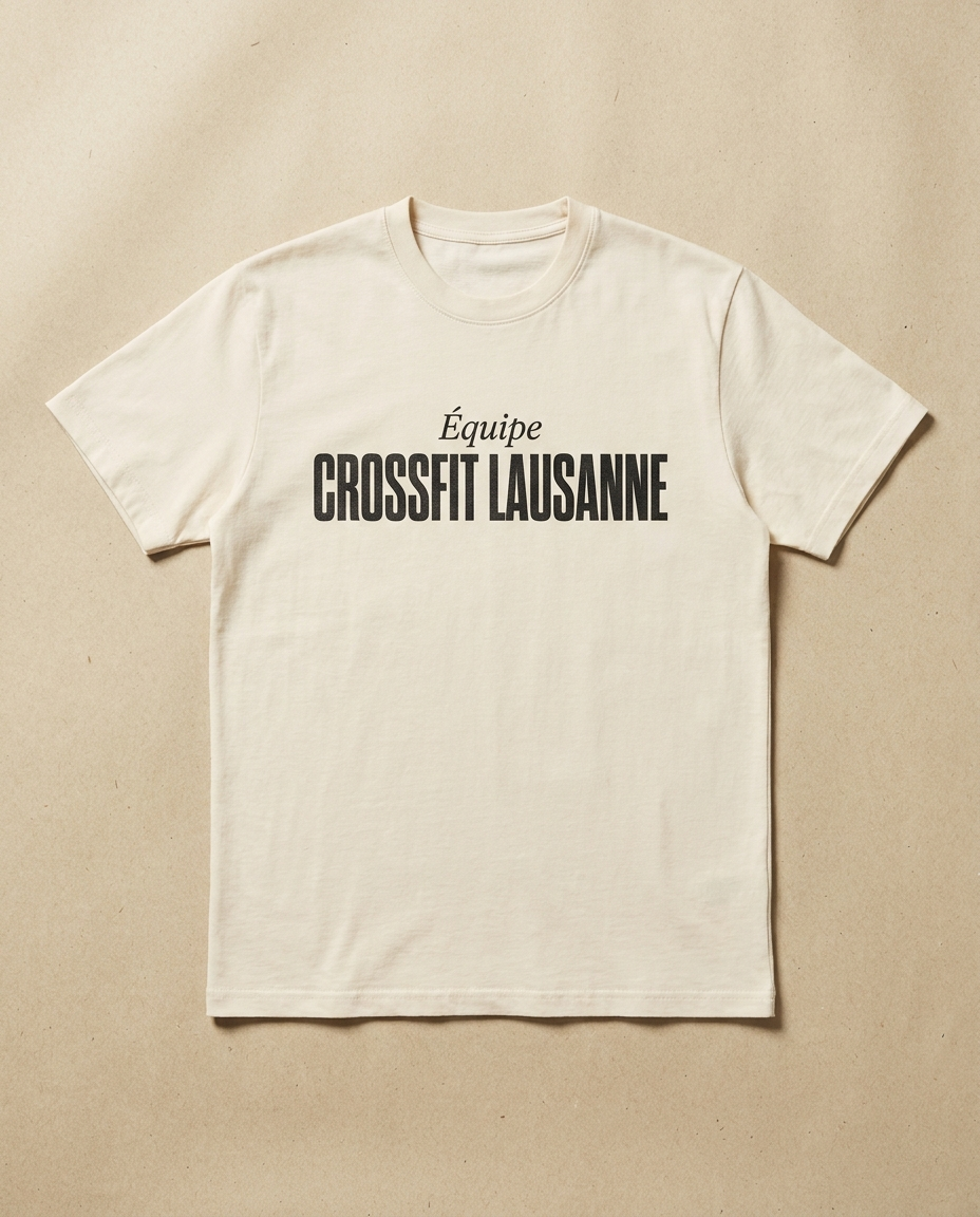 CROSSFIT LAUSANNE — Tee RILASSI